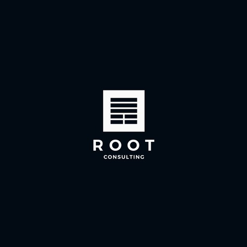 Best design with the title 'Root  consulting logo'