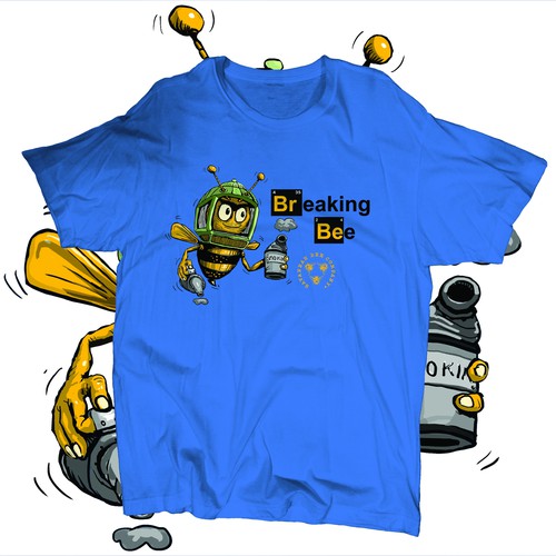 Agriculture t-shirt with the title 'Bee Creative, Bee Fun, Bee Inspired'
