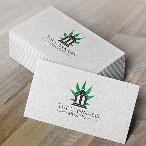 Museum design with the title 'Sophisticated, mature logo '