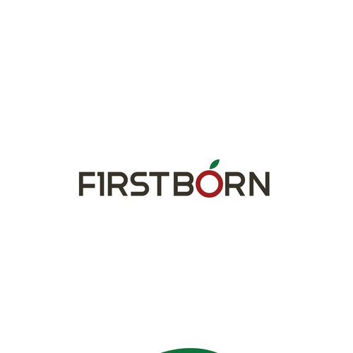 Apple logo with the title 'Logo design for food beverage company'