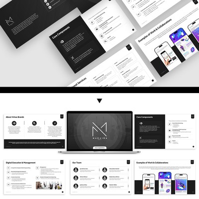 PowerPoint Deck for Makaira Media