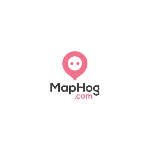Map logo with the title 'MapHog'