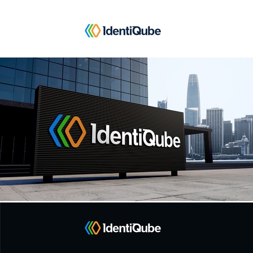 Corporate brand with the title 'Modern, trustworthy style for the Cyber Security company'