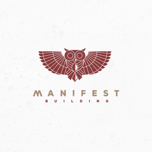 Owl logo with the title 'Manifest Building'