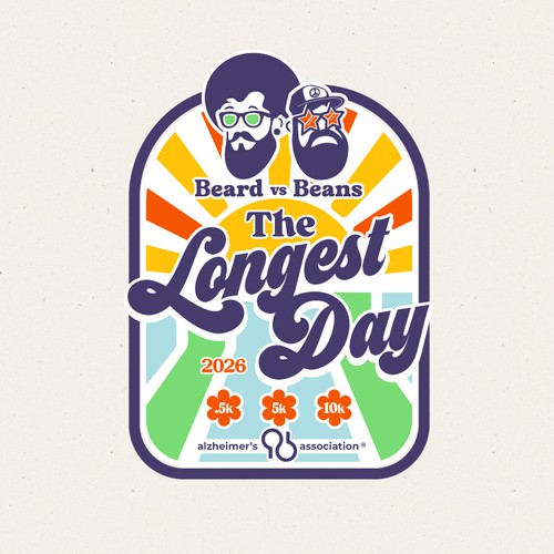Logo with the title 'The Longest Day 2026'