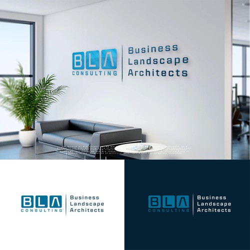 Landscaping brand with the title 'BLA Consulting'
