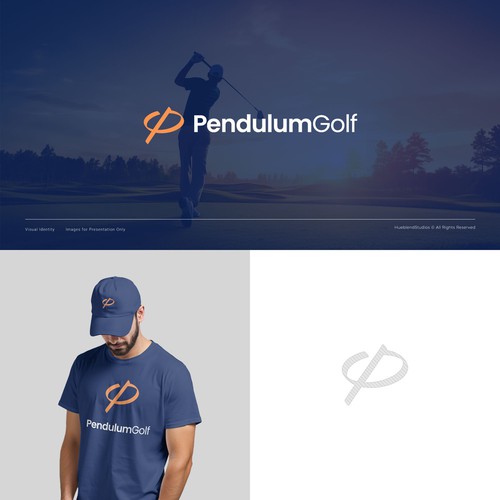 Golf logo with the title 'Logo design for a company that creates golf putters.'