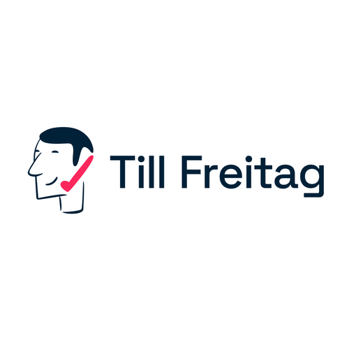 Customer service design with the title 'Till Freitag'