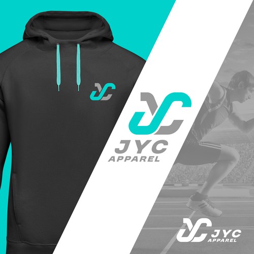 Sports apparel logo with the title 'Sports fashion apparel logo design '