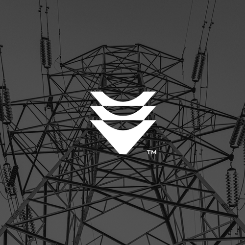 Electrical logo with the title 'Voltiv Energy Logo Design'