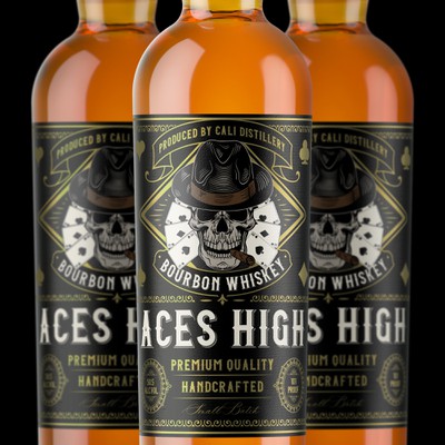 Aces High Bourbon Whiskey