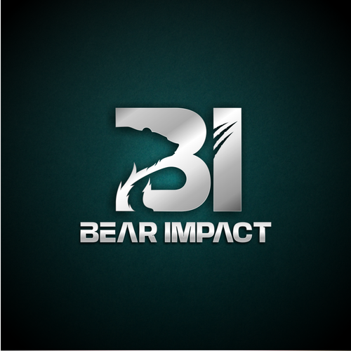 Grizzly bear logo with the title 'Bear Impact'