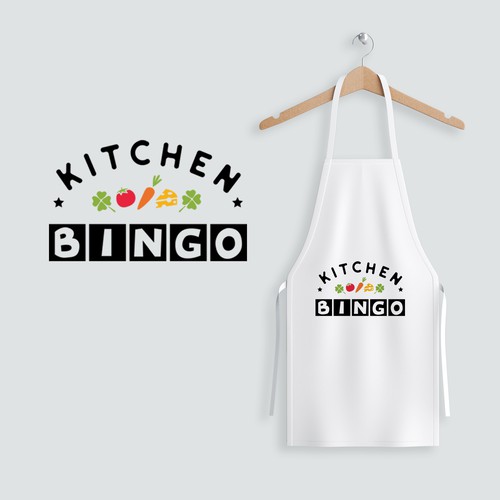Culinary logo with the title 'Declined Design Concept - Kitchen Bingo'
