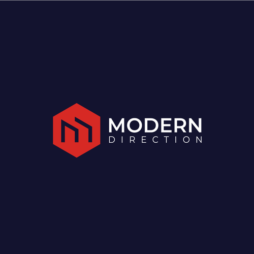 House design with the title 'Logo for Modern Direction Realty'