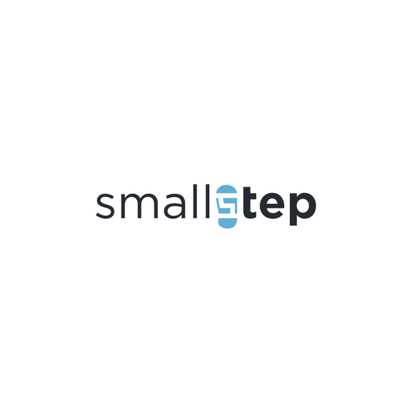 Step design with the title 'Ambitious tech startup wants awesome logo'