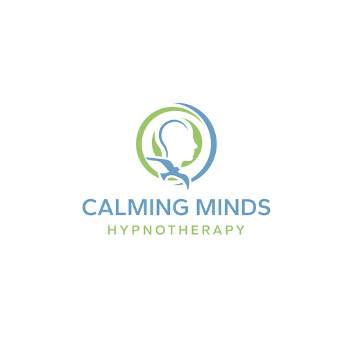 Calming logo with the title 'Calming Minds Hypnotherapy'