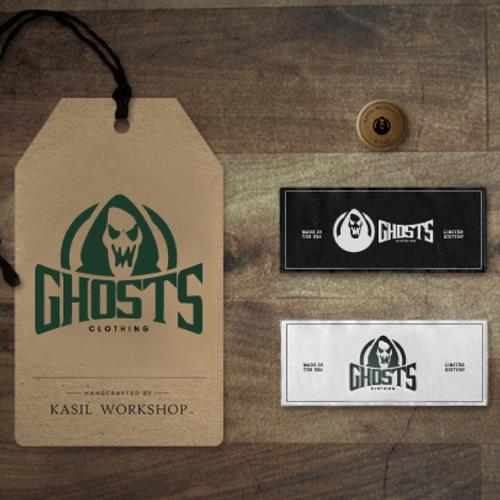 Badass logo with the title 'This is GHOST!'