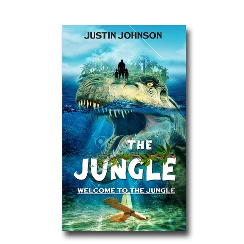 Children's book cover with the title 'The Jungle'