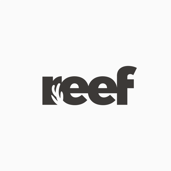 Reef design with the title 'reef'