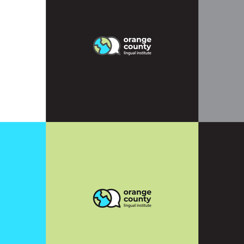 Language school logo with the title 'Logo for Lingual Institute'