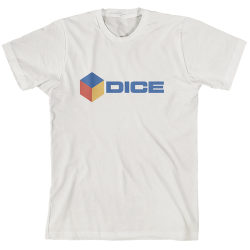 Colorful t-shirt with the title 'Retro Shirt Concept for Dice'