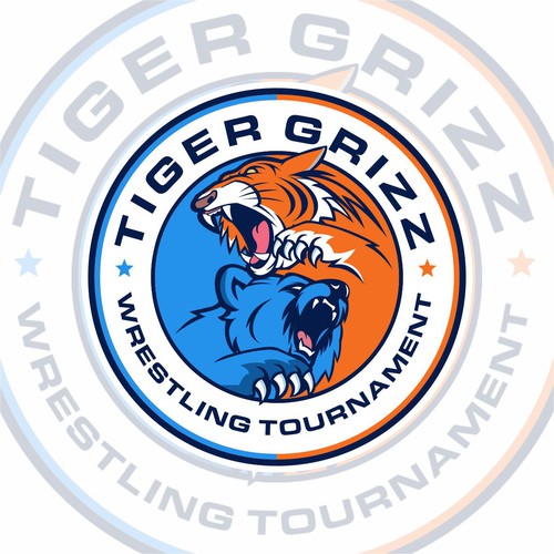 Insignia design with the title 'Tiger Grizz'
