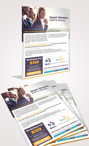 Seminar design with the title 'conference'