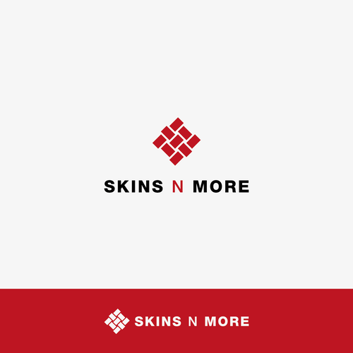 Fabric logo with the title 'Skin & More'