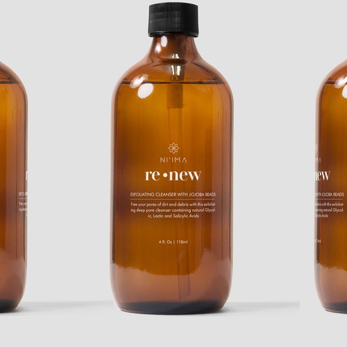 Sophisticated label with the title 'Label Design'