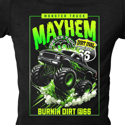 Racing t-shirt with the title 'Offroad race tshirt'