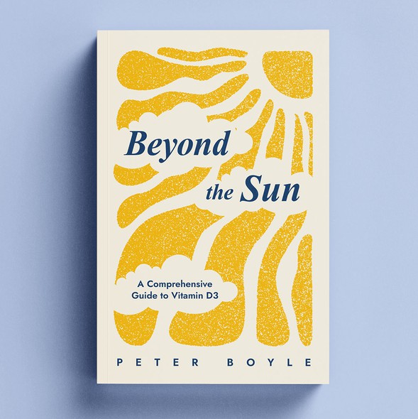 Modern design with the title 'Beyond the Sun '