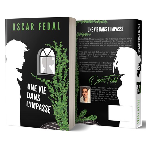 Paperback book cover with the title 'Book project 2 (Une vie dans l'Impasse) '