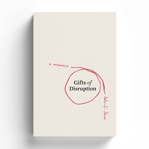 Design with the title 'Gifts of Discruption '