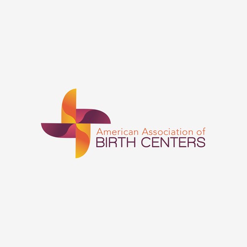 Pregnancy logo with the title 'Logo Concept for Birth Centres Association'
