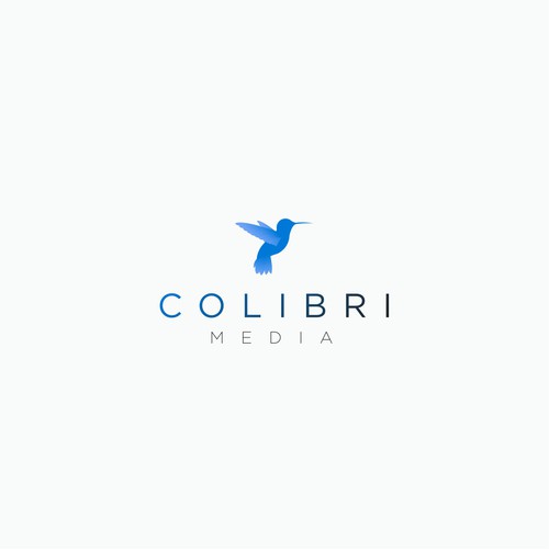 Bluebird logo with the title 'Colibri Media'