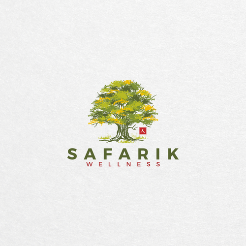 Health design with the title 'Bold logo for Safarik wellness'