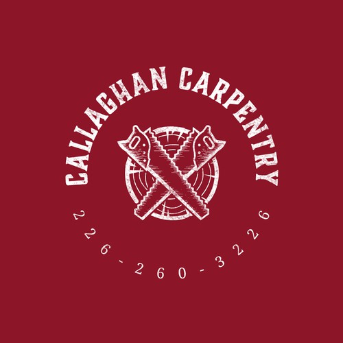Carpentry logo with the title 'Callaghan Carpentry'
