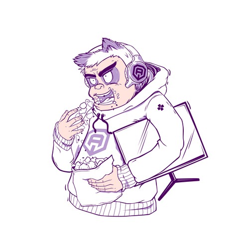 Gaming t-shirt with the title 'Proposed t-shirt design for apex apparel'