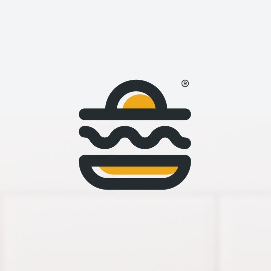 Sandwich shop logo with the title 'Minimalist Line-Art Design With a Fun Twist'
