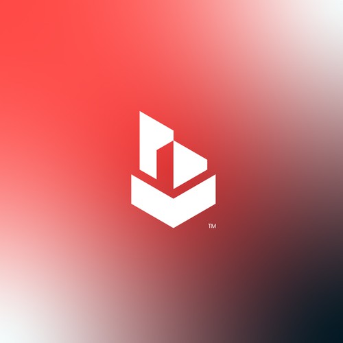 Box brand with the title 'B Monogram Logo Concept'