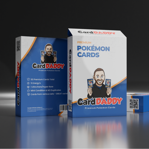 Game packaging with the title 'Playing Card Product Packaging'
