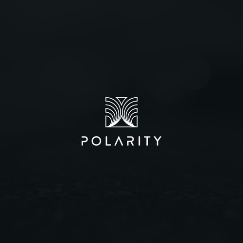 Futuristic logo with the title 'Logo for a premium cbd-cannabis company'