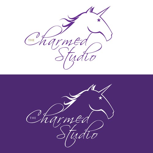 Magical logo with the title 'Logo design for journalist'