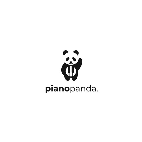 Panda logo with the title 'PianoPanda'