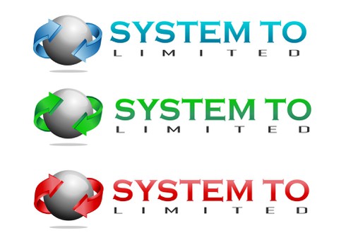 Techno logo with the title 'Bold logo for software house'