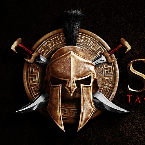 Military design with the title 'Spartan Tactical and Police Supply'