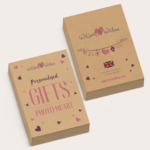 Women packaging with the title 'package and Logo design'