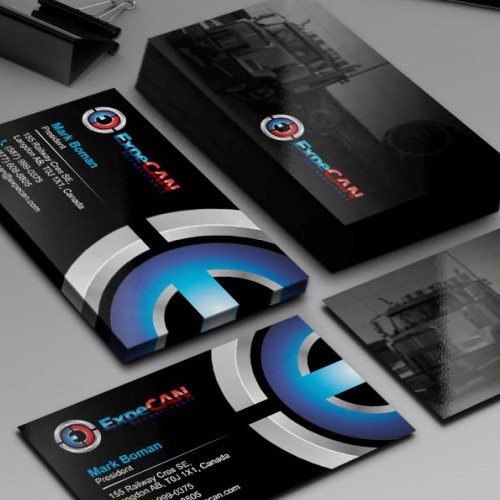 Envelope design with the title 'Modern Stationary Designs for Expecan'