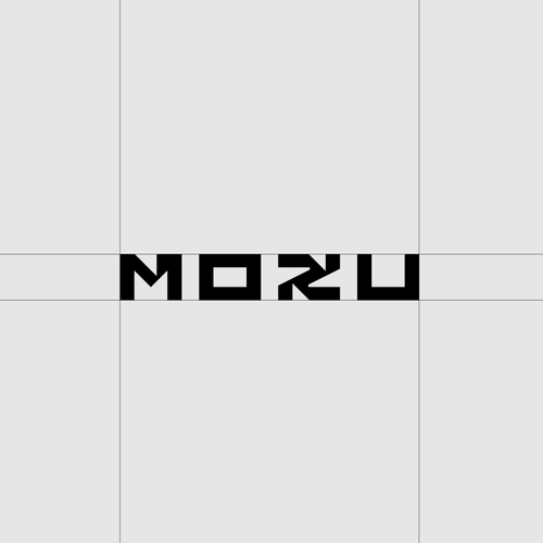 Art design with the title 'MOZU'