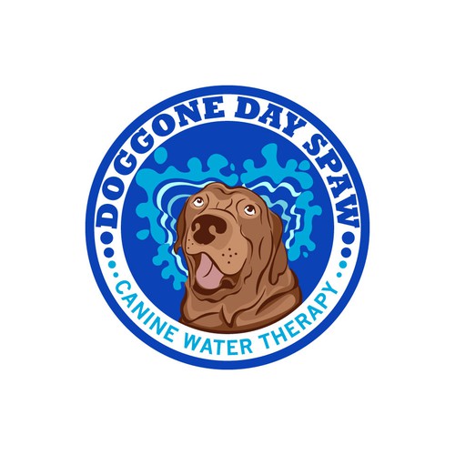 Canine design with the title 'DOGGONE DAY SPAW'